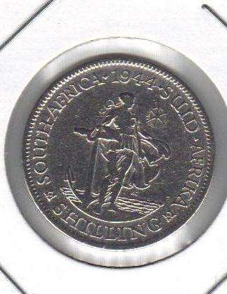 THE VERY RARE 1944 SHILLING SOUTH AFRICA AT A BARGAIN!!!