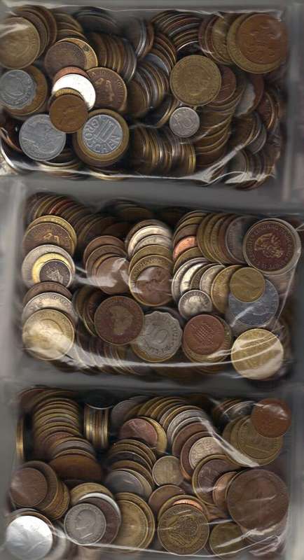 MIXED COINS !!! PLEASE READ!!! SHIPPING INCLUDED RSA ONLY!!!