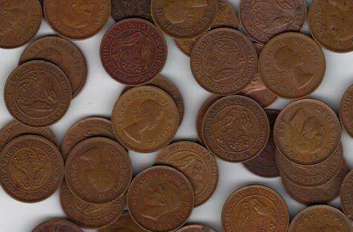 100X SOUTH AFRICA UNION FARTHINGS BARGAIN INDEED!!!