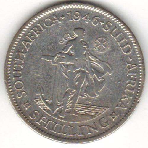 THE ULTRA RARE 1946 SHILLING SOUTH AFRICA