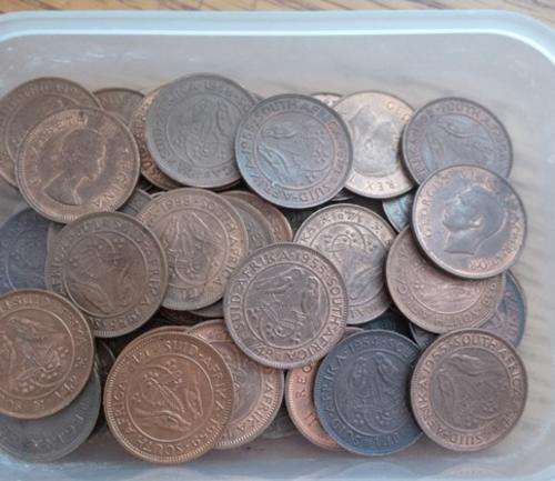 50+  UNION BRONZE FARTHINGS HIGH GRADE COINS !!! BARGAIN!!