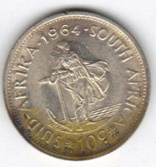 1964 SILVER 10 CENT LOW PRICE!!!!