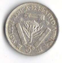 THE RARE 1945 TICKEY SOUTH AFRICA UNION