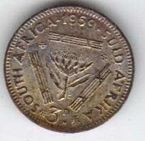 THE 1959 TICKEY SOUTH AFRICA UNION DIRTY BUT UNC?