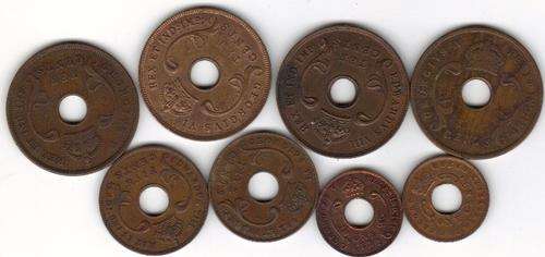 EAST AFRICA COIN LOT