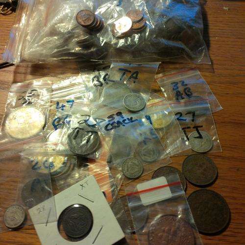COIN LOT WITH SILVER AND GOLD BARGAIN