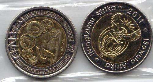 2011 CELEBRATION R5 COINS UNC!! 5coins bid per coin