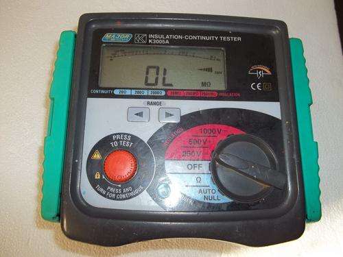 Thts is very CRAZY R 1 - Kyoritsu (Major Tech) K 3005 A Digital Insulation Tester