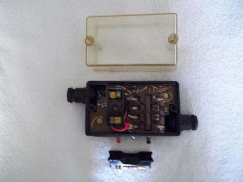 THIS IS OLD !!! 15 A  Earth Leakage Protector Pat No. 67/5534 (working)