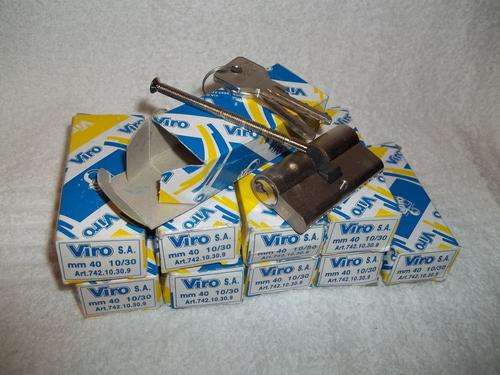 10 X VIRO mm 40 10/30 Art. 742.10.30.9 BARREL LOCKS (UNUSED) ONE BID FOR ALL 10.