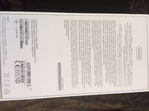 Iphone 7 256gb local phone in original box mint condition