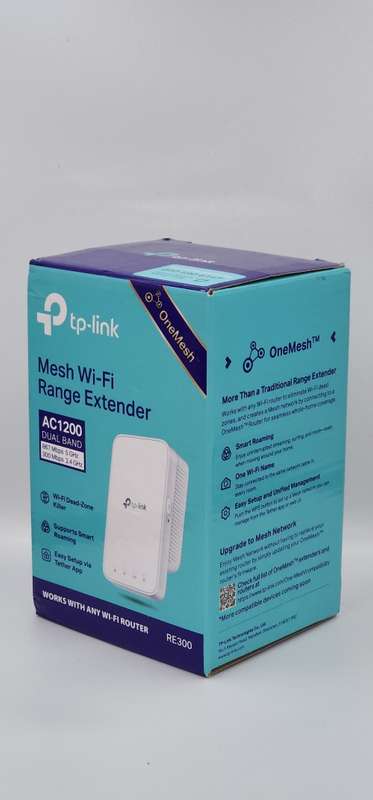 AC1200 Mesh Wi-Fi Range ExtenderRe300 with one mesh