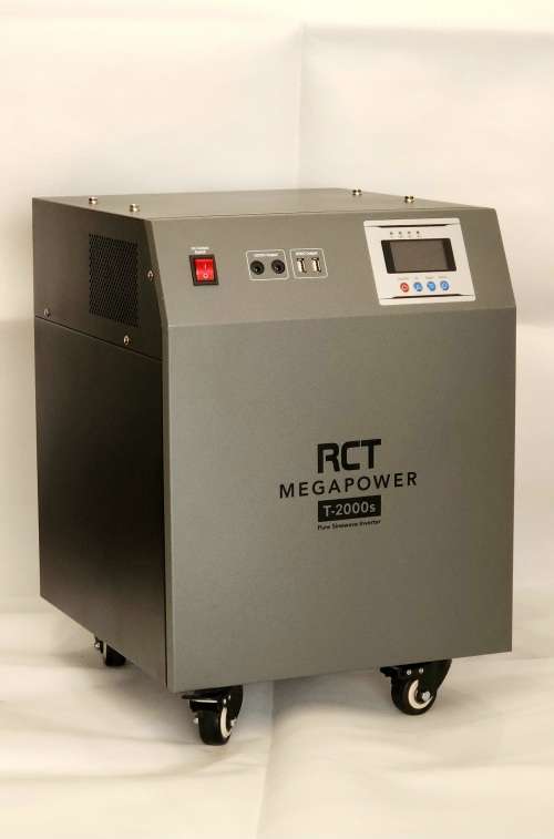 RCT MegaPower 2KVA/2000W Inverter Trolley With 2 x 100AH Battery