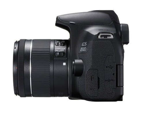 Canon 850D 24MP DSLR with 18-55mm Lens - Black