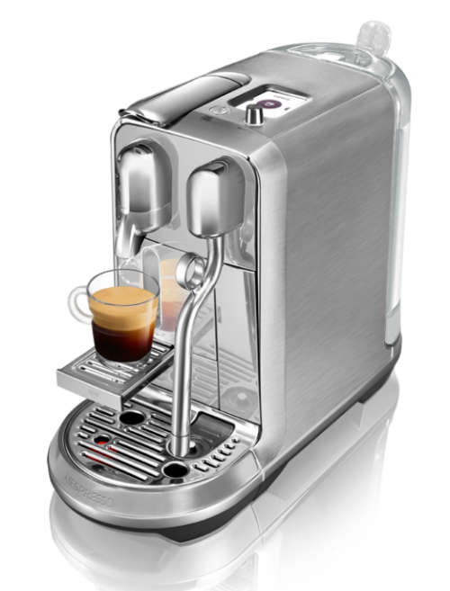 Nespresso Creatista Plus Automatic Espresso Machine with Automatic Steam Wand Silver