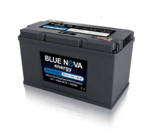 Bluenova 1400Wh 108AH BLUETOOTH 13VDC LIFePO4