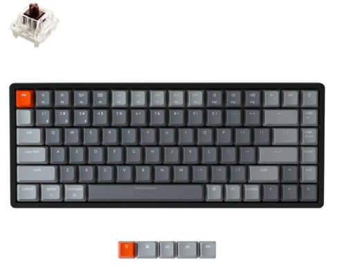 Keychron K2 V2 84 Key Wireless Gateron Brown Mechanical Keyboard