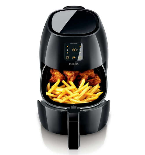 Philips - Avance Collection Airfryer XL - Black