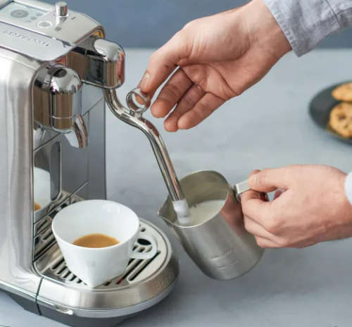Nespresso Creatista Plus Automatic Espresso Machine with Automatic Steam Wand Silver