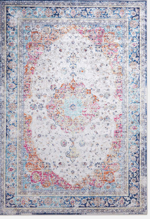 Option rug - colourful vintage