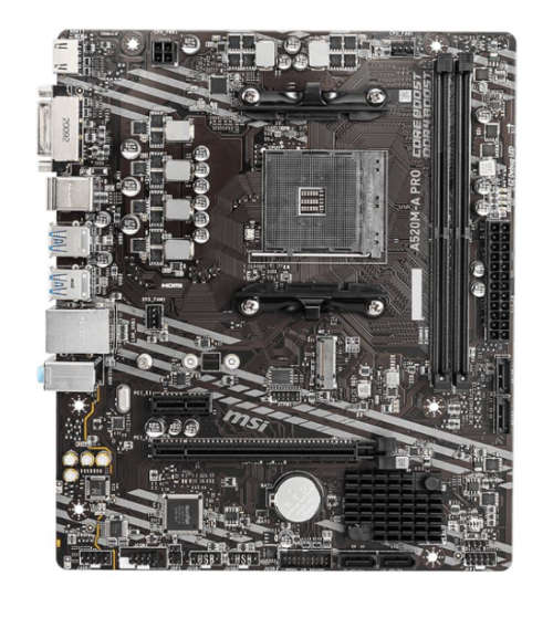 MSI A520M-A PRO Micro-ATX Motherboard-Store Display