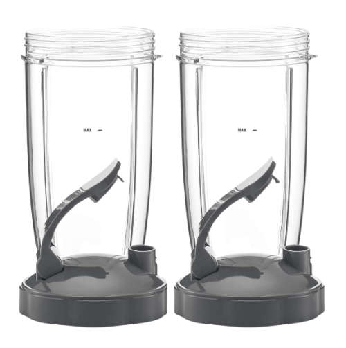 Replacement Nutribullet Cup - 945ml - with Flip Top To-Go Lid - (2 pack)