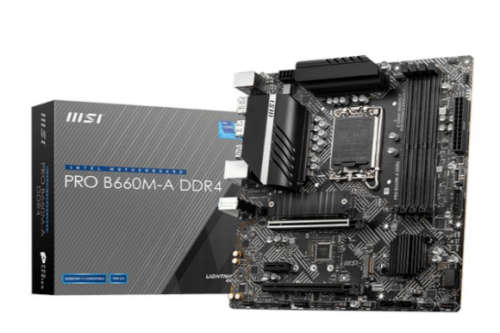 MSI B660M-A PRO Intel 1700 Micro-ATX Motherboard