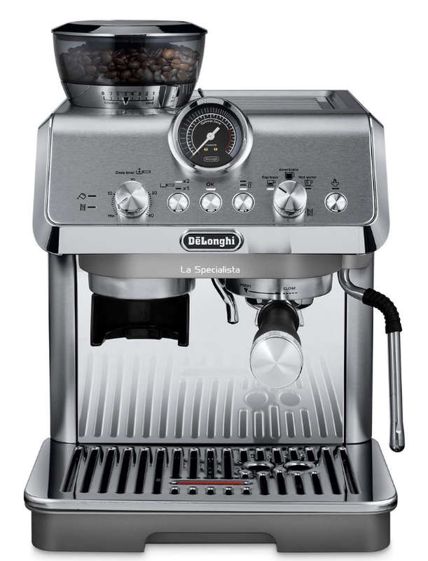 Delonghi - La Specialista Arte Manual Pump Espresso Machine - EC9155.MB