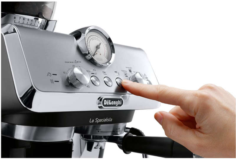 Delonghi - La Specialista Arte Manual Pump Espresso Machine - EC9155.MB