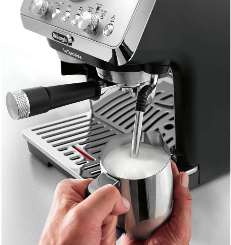 Delonghi - La Specialista Arte Manual Pump Espresso Machine - EC9155.MB