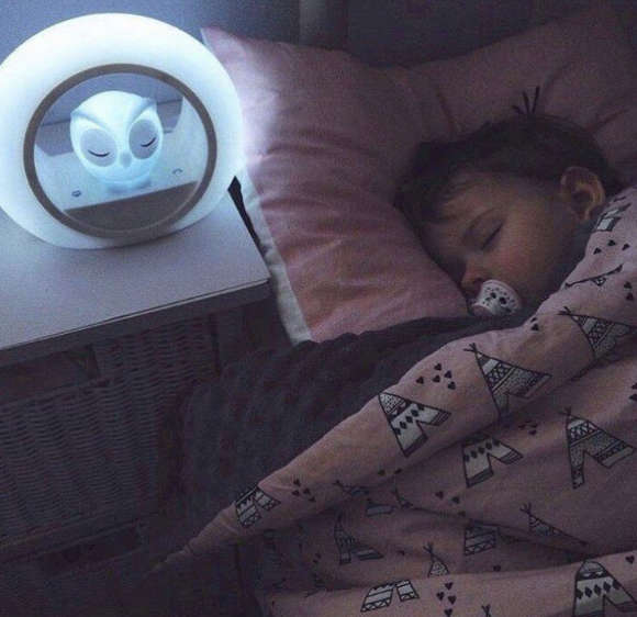 Zazu Night Light with Sound Sensor - Lou the Owl