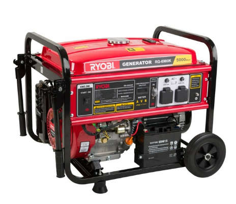 Ryobi RG-6900K Generator 5500W 4-Stroke Key-Start