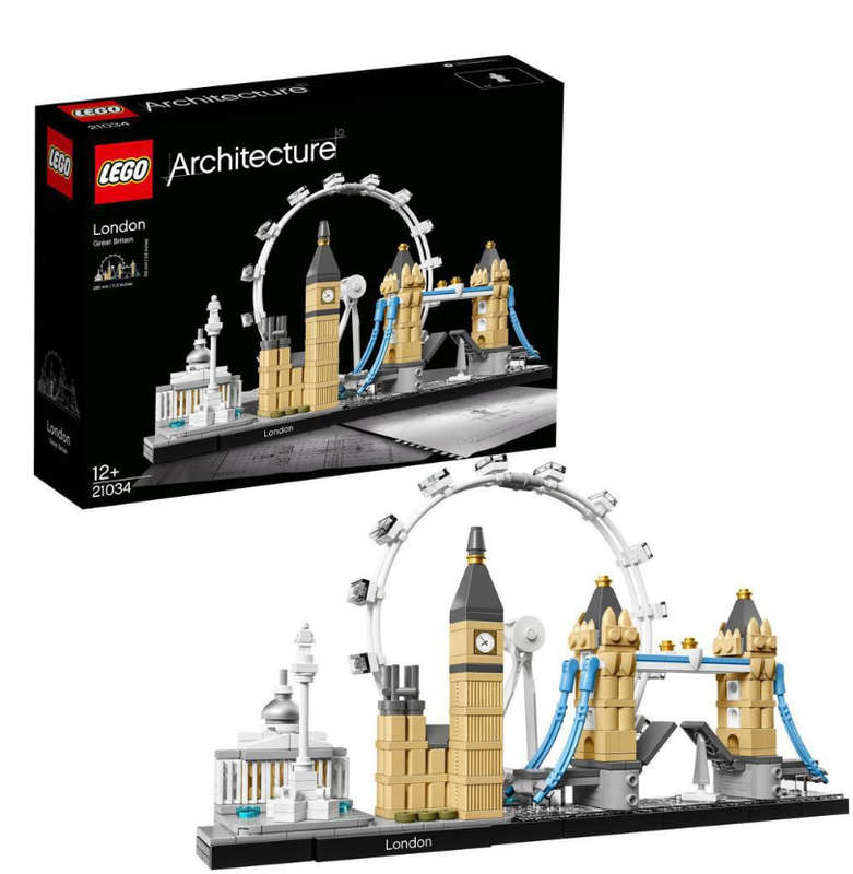 LEGO® Architecture London Skyline Collection 21034 Building Toy Set - 468 Pieces