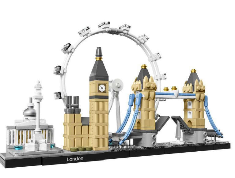LEGO® Architecture London Skyline Collection 21034 Building Toy Set - 468 Pieces