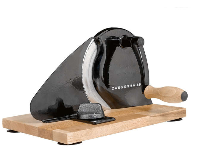Zassenhaus Classic Manual Bread Meat Cheese Slicer-Black