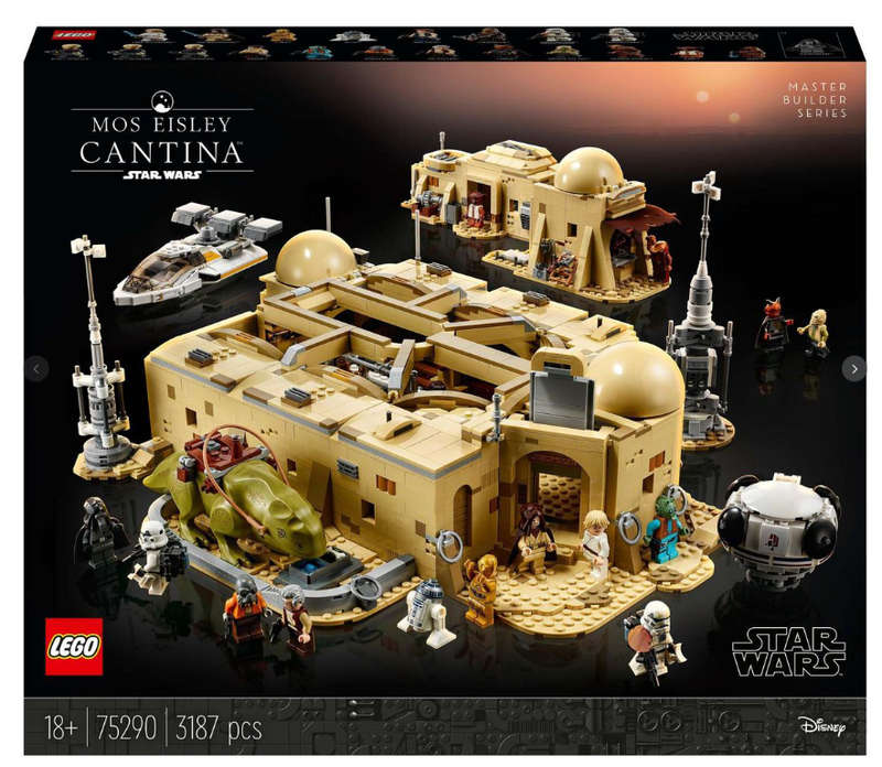 LEGO® Star Wars: A New Hope Mos Eisley Cantina 75290 Building Toy Set (3,187 Pieces)
