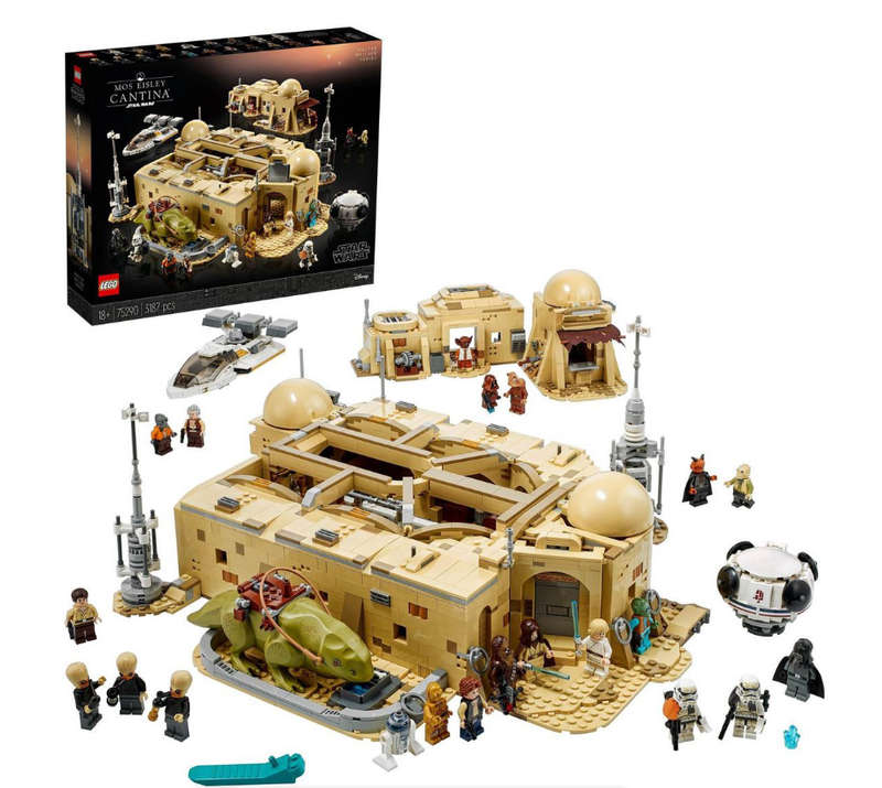 LEGO® Star Wars: A New Hope Mos Eisley Cantina 75290 Building Toy Set (3,187 Pieces)