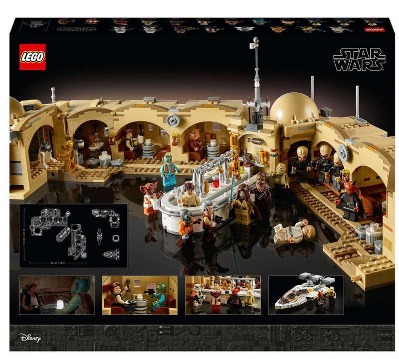 LEGO® Star Wars: A New Hope Mos Eisley Cantina 75290 Building Toy Set (3,187 Pieces)