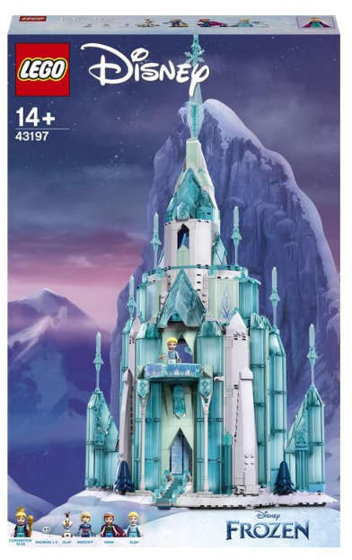 LEGO® | Disney Princess The Ice Castle 43197 Building Toy Set (1,709 Pieces)