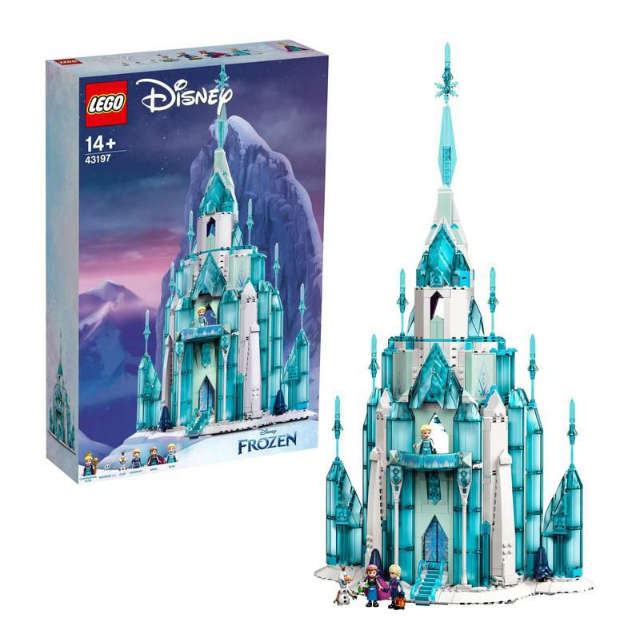 LEGO® | Disney Princess The Ice Castle 43197 Building Toy Set (1,709 Pieces)