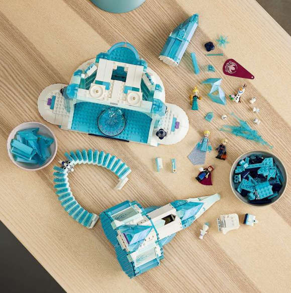LEGO® | Disney Princess The Ice Castle 43197 Building Toy Set (1,709 Pieces)