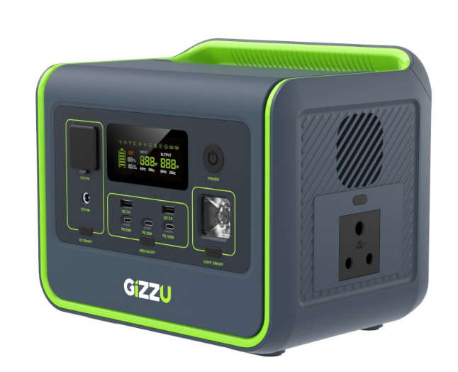 Gizzu Hero Core 800W 512Wh UPS Power Station