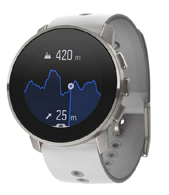 Suunto 9 Peak GPS Sports Watch - Birch White Titanium