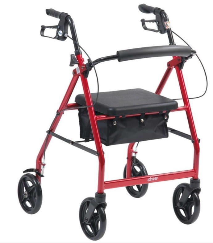 Lightweight Aluminium R6 Rollator