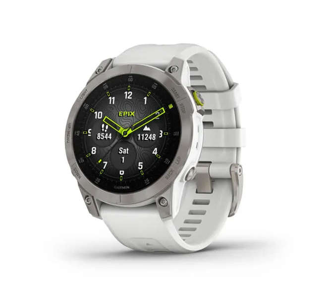 Garmin Epix (Gen 2) Sapphire - White Titanium - Standard Edition