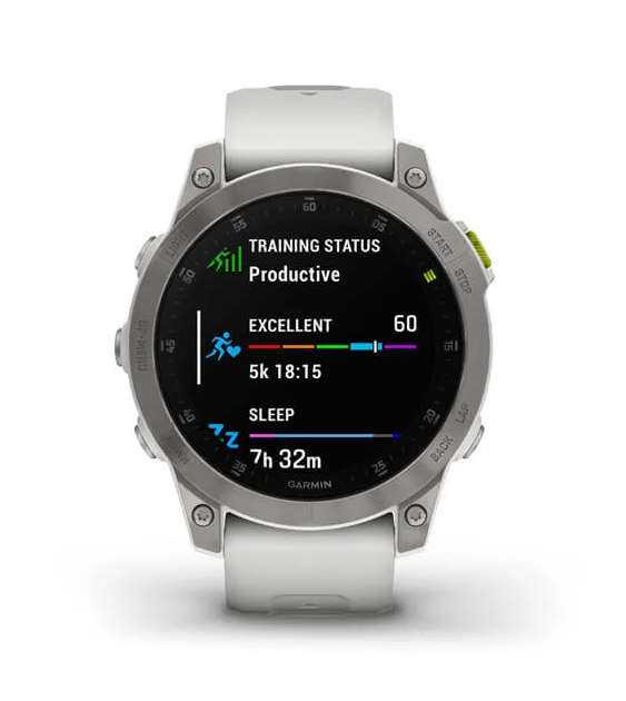 Garmin Epix (Gen 2) Sapphire - White Titanium - Standard Edition