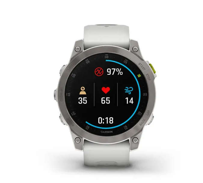 Garmin Epix (Gen 2) Sapphire - White Titanium - Standard Edition