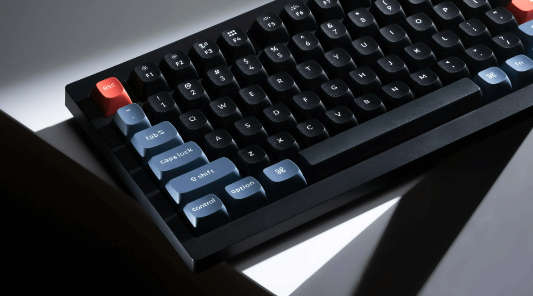 Keychron V2 Wired Custom Mechanical Keyboard Knob Version, 65% Layout with Knob