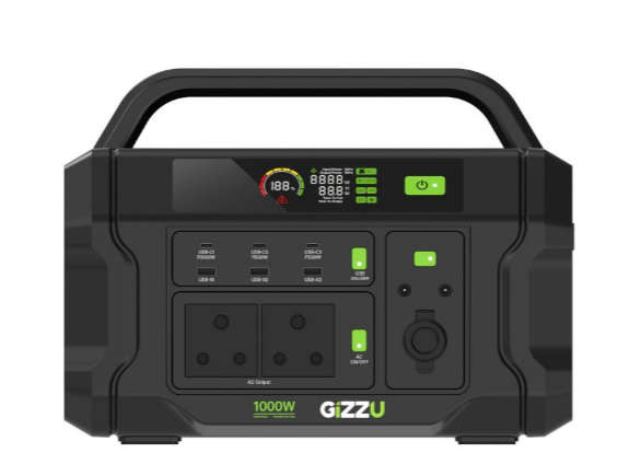 Gizzu Challenger Pro 1000W 1120Wh UPS Power Station