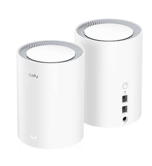 CUDY AX1800 WIFI ROUTER KIT HOME SYSTEM-2 Pack